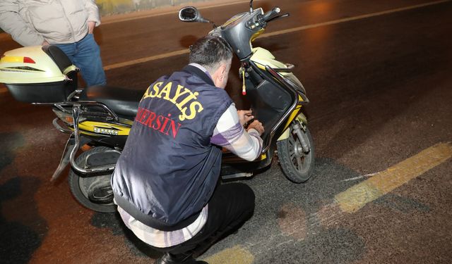 MERSİN POLİSİNDEN MOTOSİKLETLERE DENETİM