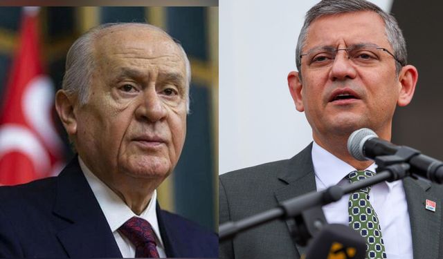 Bahçeli'den Özel'e uyarı! Özgür Özel'den cevap