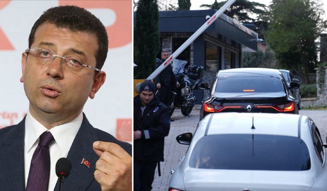 İBB Başkanı Ekrem İmamoğlu'na gözaltına alındı