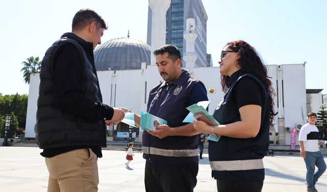 ASAYİŞ POLİSİ DOLANDIRICILIK KONULARINA KARŞI VATANDAŞIMIZI BİLGİLENDİRDİ